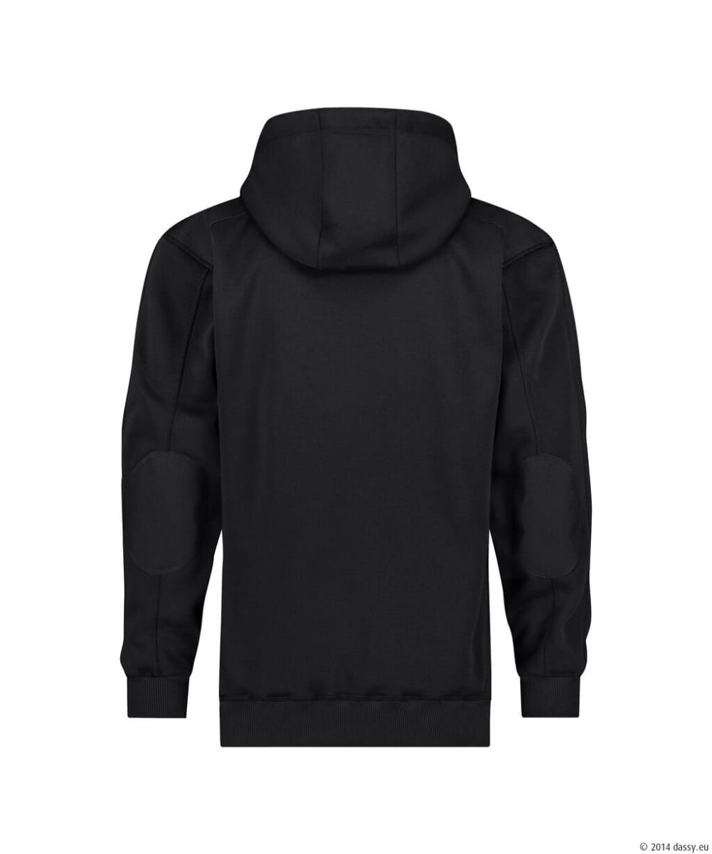 INDY Next Sweater met Kap Zwart