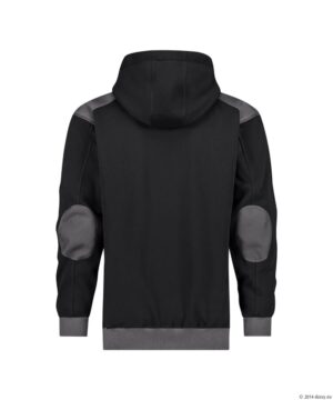 INDY Next Sweater met Kap Zwart/Antracietgrijs