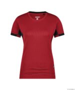 NEXUS Next T-Shirt Dames Rood/Zwart