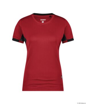 NEXUS Next T-Shirt Dames Rood/Zwart
