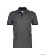 TRAXION Next Polo Antracietgrijs/Zwart