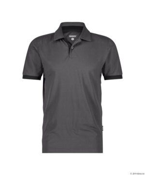 TRAXION Next Polo Antracietgrijs/Zwart