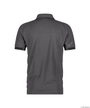 TRAXION Next Polo Antracietgrijs/Zwart