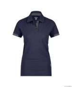 TRAXION Next Polo Dames Nachtblauw/Antracietgrijs