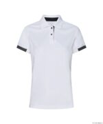 TRAXION Next Polo Dames Wit/Antracietgrijs