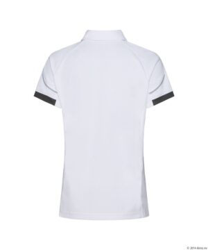 TRAXION Next Polo Dames Wit/Antracietgrijs