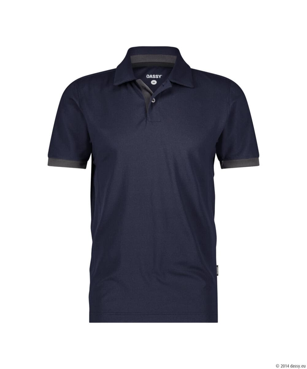TRAXION Next Polo Nachtblauw/Antracietgrijs