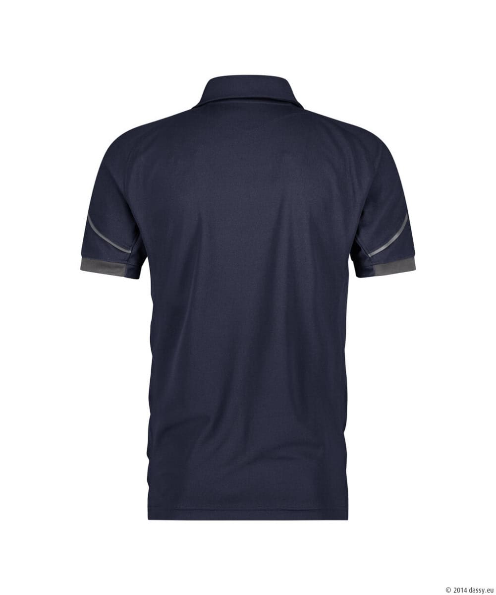 TRAXION Next Polo Nachtblauw/Antracietgrijs