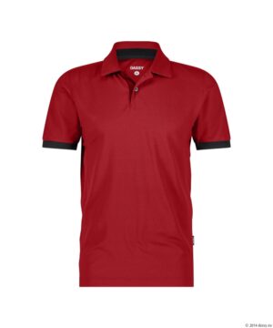 TRAXION Next Polo Rood/Zwart