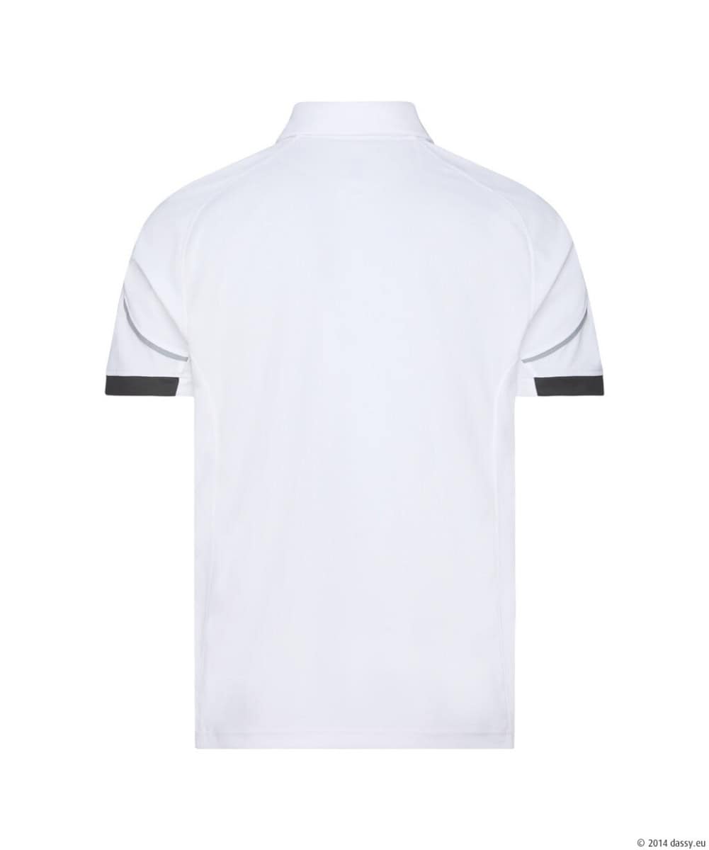 TRAXION Next Polo Wit/Antracietgrijs