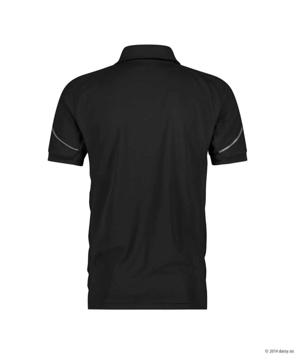 TRAXION Next Polo Zwart