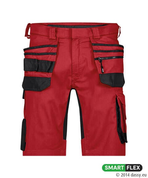 TRIX Next Stretch Werkshort met Holsterzakken Zwart COPY