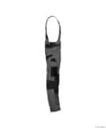 TRONIX Next Bretelbroek met Stretch Antracietgrijs/Zwart