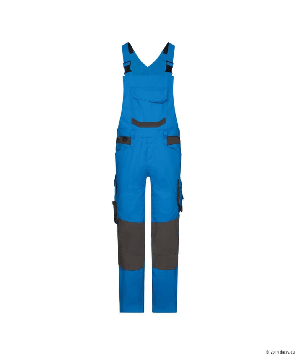 TRONIX Next Bretelbroek met Stretch Azzuurblauw/Antracietgrijs