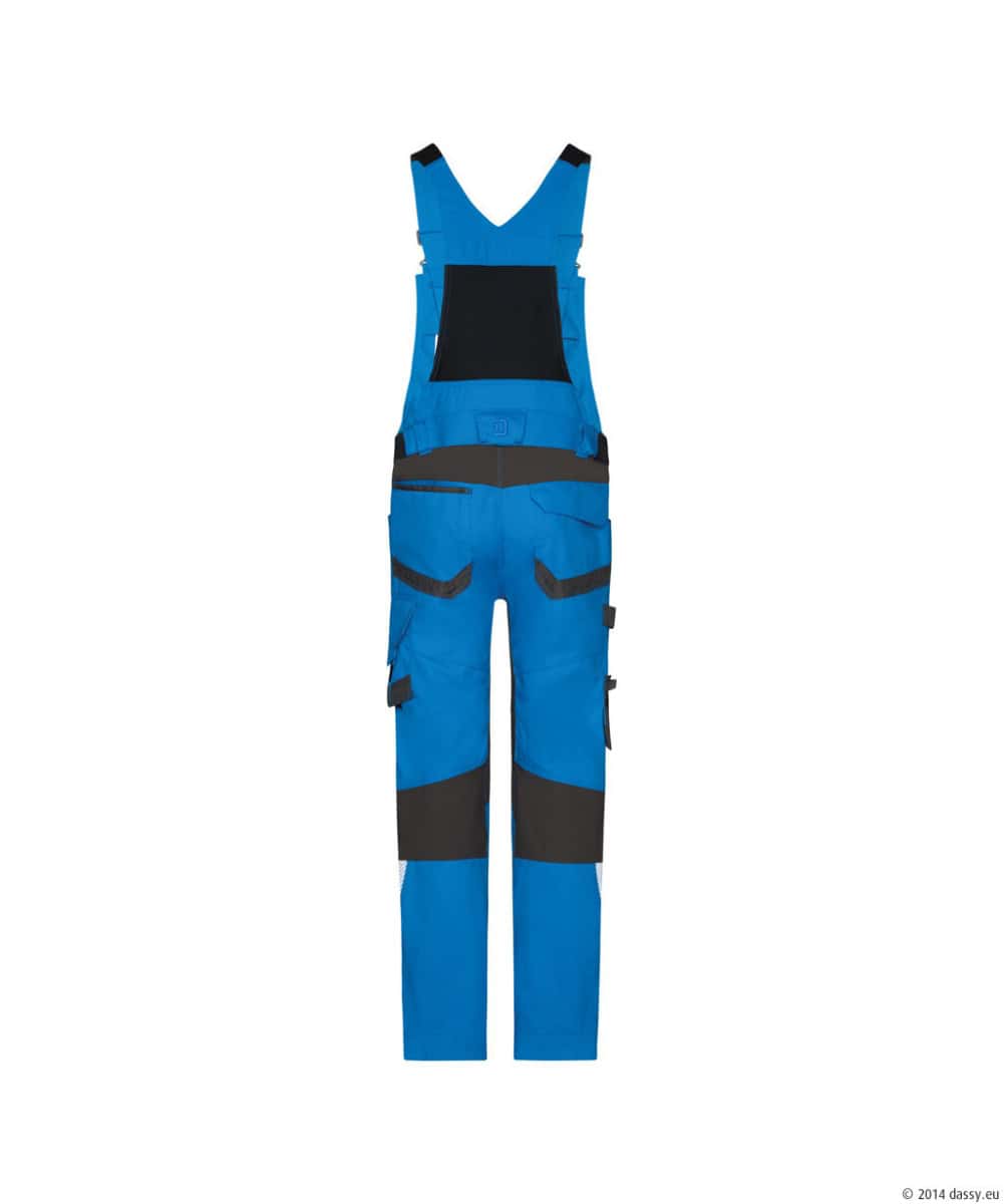 TRONIX Next Bretelbroek met Stretch Azzuurblauw/Antracietgrijs