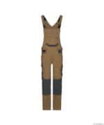 TRONIX Next Bretelbroek met Stretch Leembruin/Antracietgrijs