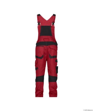 TRONIX Next Bretelbroek met Stretch PLUS Rood/Zwart