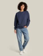 UM Crewneck Loose Fit Unisex Marine