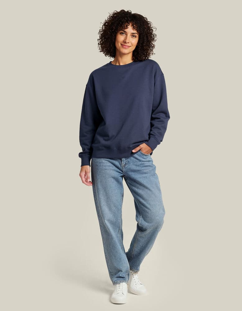 UM Crewneck Loose Fit Unisex Marine