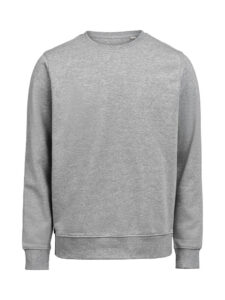 UM Crewneck Regular Fit Unisex Grijs Melange
