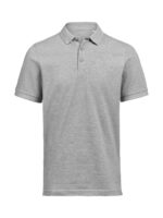 UM Polo Regular Fit Unisex Grijs Melange