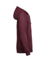 UM Sweater met Volledige Rits Regular Fit Unisex Prune