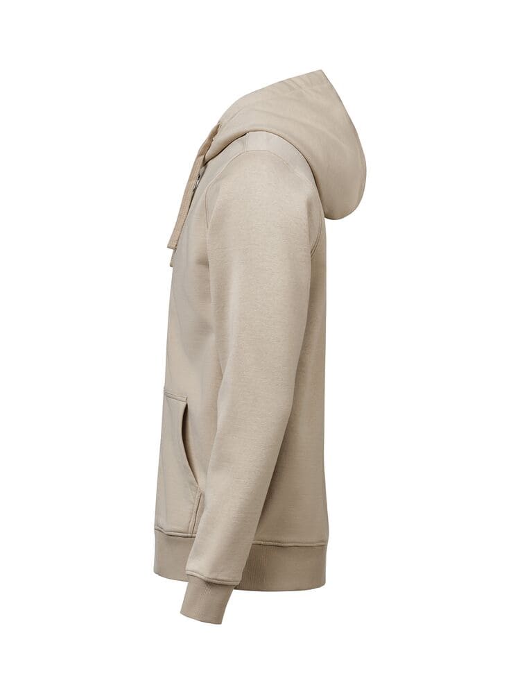 UM Sweater met Volledige Rits Regular Fit Unisex Latte