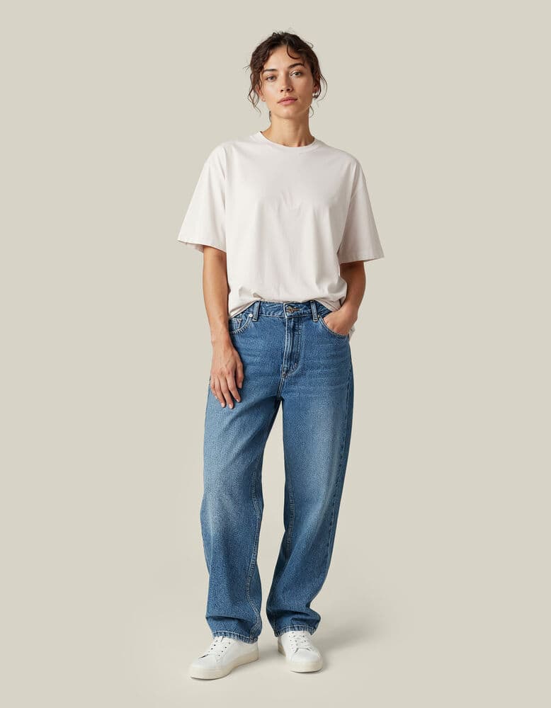 UM T-Shirt Loose Fit Unisex Birch/Beige