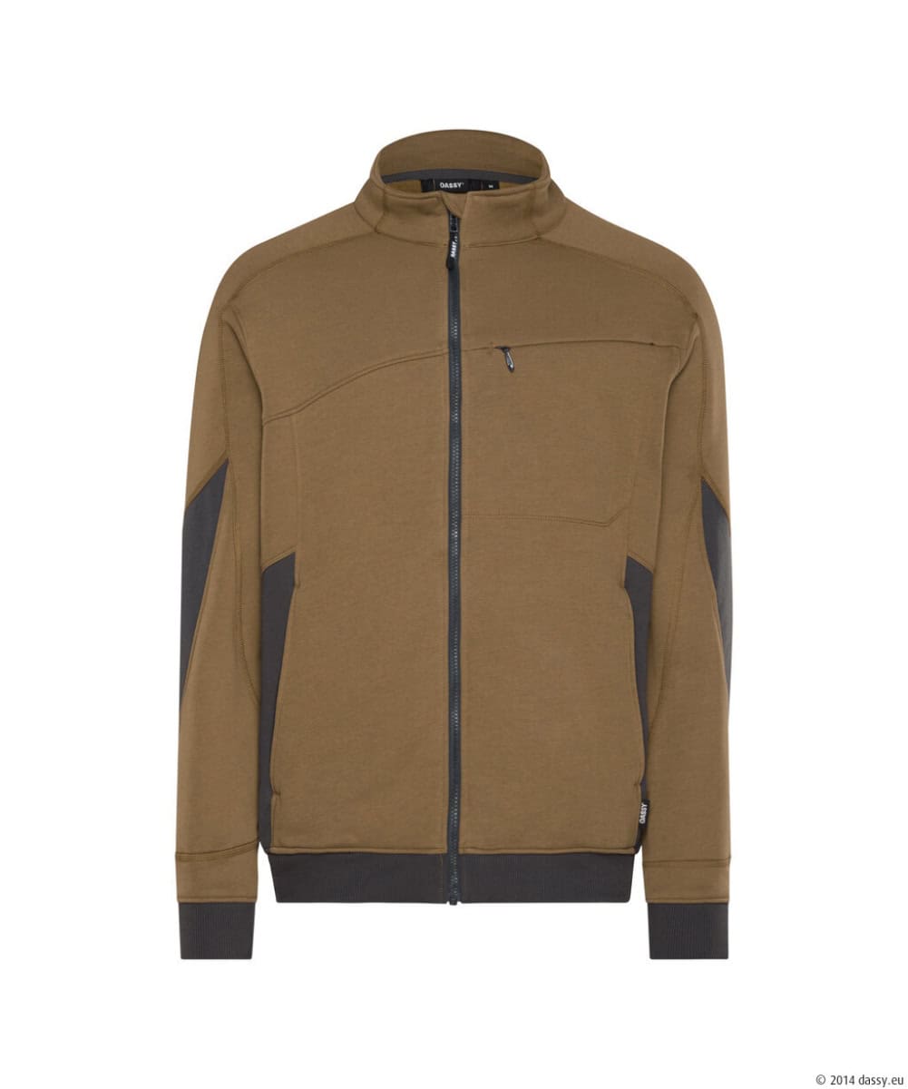 VELOX Next Sweater Leembruin/Antracietgrijs