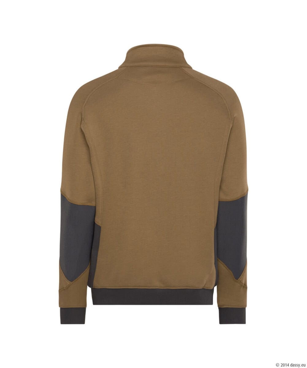 VELOX Next Sweater Leembruin/Antracietgrijs