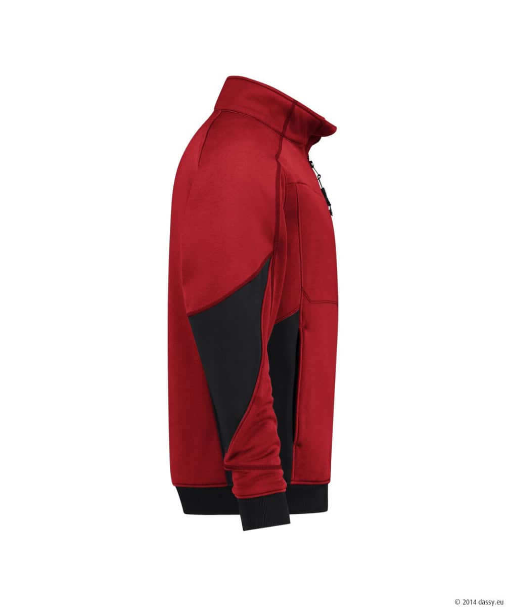 VELOX Next Sweater Rood/Zwart