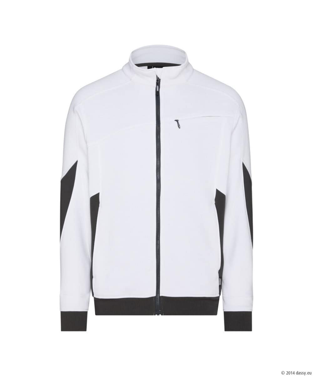 VELOX Next Sweater Wit/Antracietgrijs