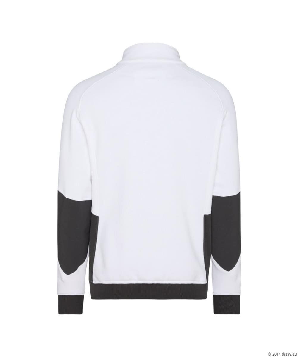 VELOX Next Sweater Wit/Antracietgrijs