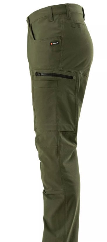 1080P Stretch Werkbroek Momentum Groen