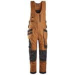 6014 Canvas Stretch One-Piece Werkbroek met Holsterzakken Bruin/Zwart