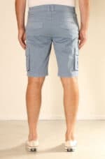 BRISBANE Korte Broek met Zijzakken Light Blue