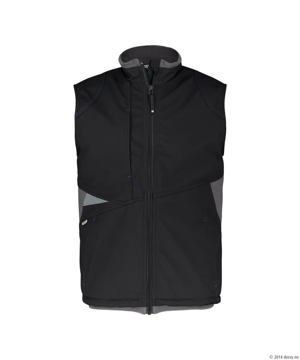 FUSION Next Bodywarmer Zwart/Antracietgrijs