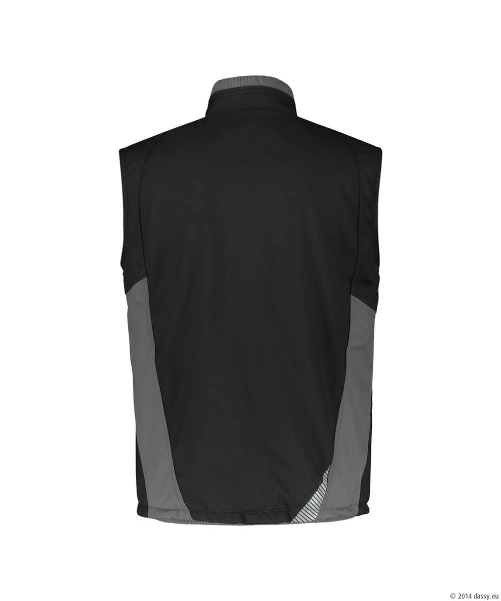 FUSION Next Bodywarmer Zwart/Antracietgrijs