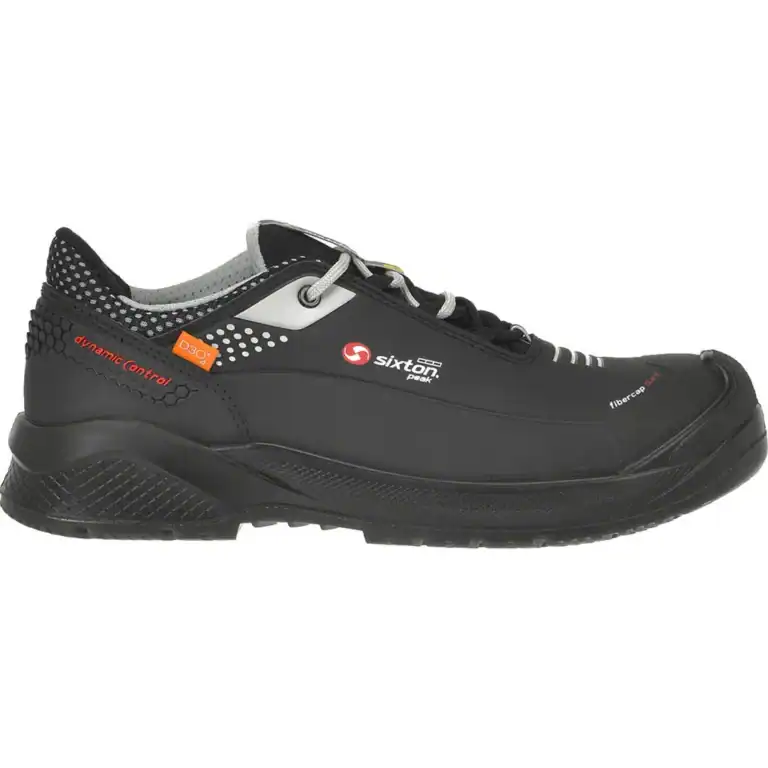 Lage Veiligheidsschoen Muscle Zwart/Grijs Green air 3D ESD S3
