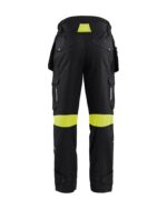 1418 Multinorm Werkbroek Inherent + Holsterzakken Zwart/High-Vis Geel