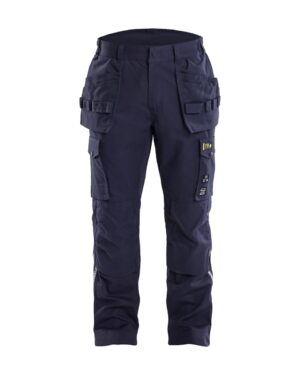 1418 Multinorm Werkbroek Inherent + Holsterzakken Marineblauw