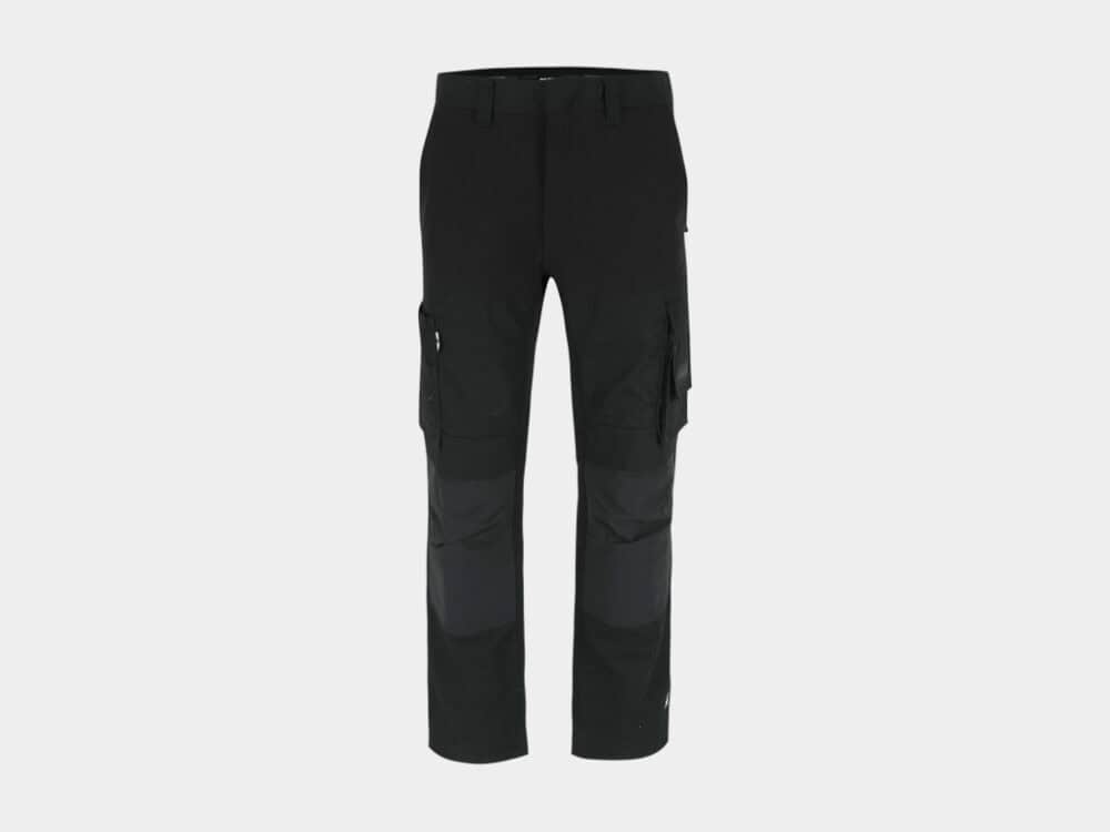 Hector Stretch Werkbroek met Kniezakken Zwart