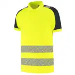 Poloshirt High-Vis Redefined Industrieel Wasbaar Fluo-Geel/Ink