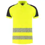 Poloshirt High-Vis Redefined Industrieel Wasbaar Fluo-Geel/Ink