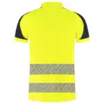 Poloshirt High-Vis Redefined Industrieel Wasbaar Fluo-Geel/Ink