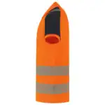 Poloshirt High-Vis Redefined Industrieel Wasbaar Fluo-Oranje/Ink