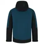 Regenjas Techshell Redefined Teal/Zwart