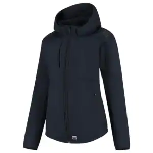 Softshell met Kap Luxe Redefined Dames Ink