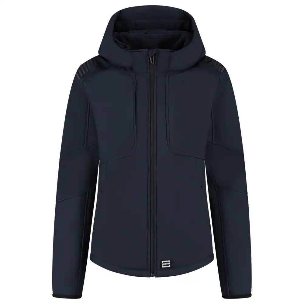 Softshell met Kap Luxe Redefined Dames Ink