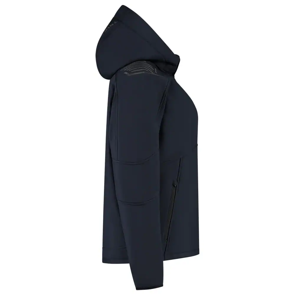 Softshell met Kap Luxe Redefined Dames Ink